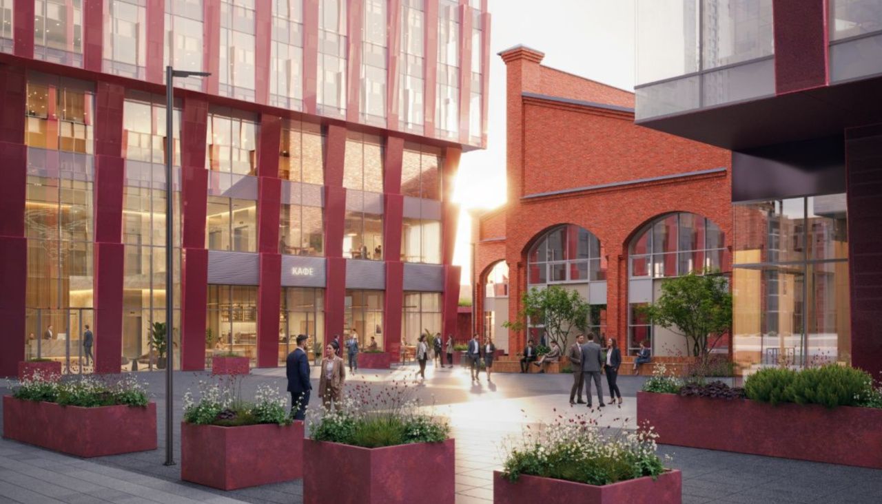 фасад дома, здание по адресу г Москва, Огородный проезд, д 20А стр 2